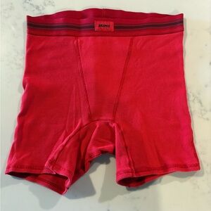 SKIMS Vibrant Red Boxer Briefs
